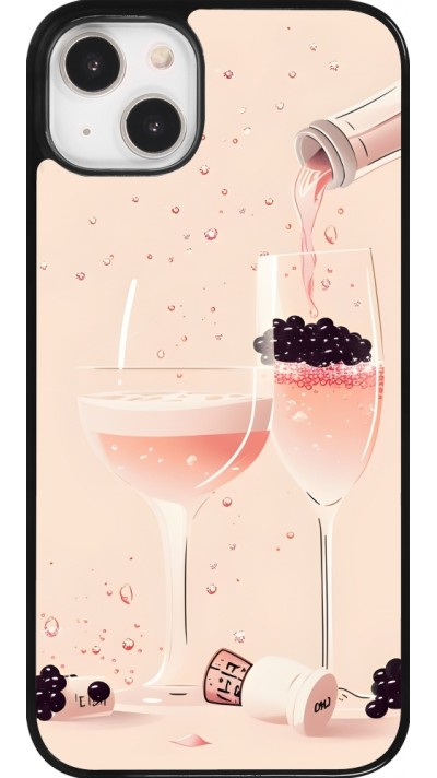 Coque iPhone 14 Plus - Champagne Pouring Pink