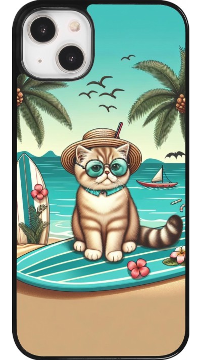 iPhone 14 Plus Case Hülle - Chat Surf Stil