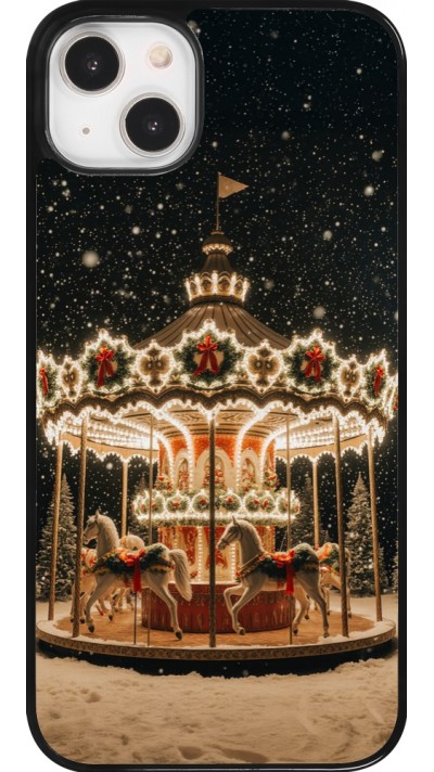 iPhone 14 Plus Case Hülle - Christmas 25 Carousel