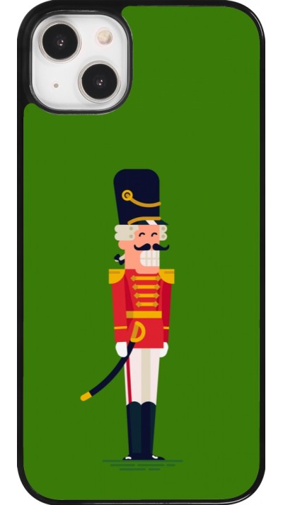 Coque iPhone 14 Plus - Christmas 25 Nutcracker Green