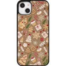 Coque iPhone 14 Plus - Christmas 25 Pattern Ginger Cookie