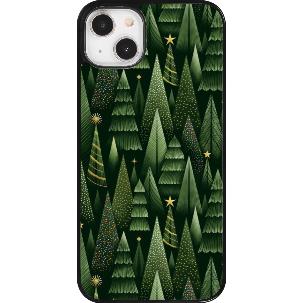 Coque iPhone 14 Plus - Christmas 25 Pattern Xmas Tree