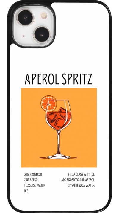 Coque iPhone 14 Plus - Cocktail recette Aperol Spritz
