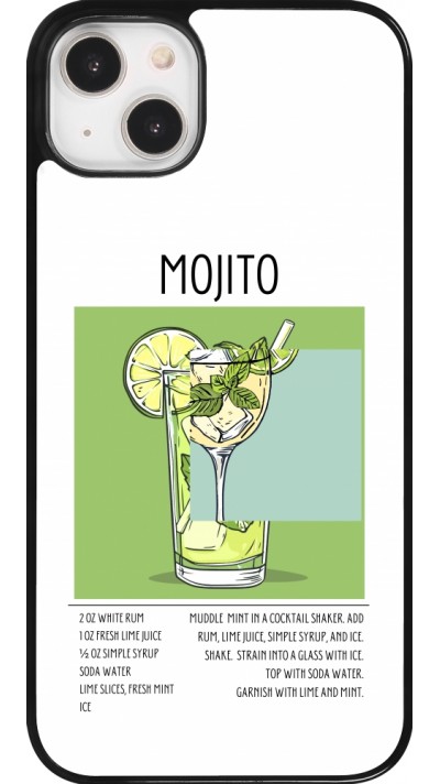iPhone 14 Plus Case Hülle - Cocktail Rezept Mojito