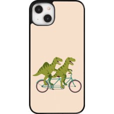 Coque iPhone 14 Plus - Dinosaurs on bikes 2026