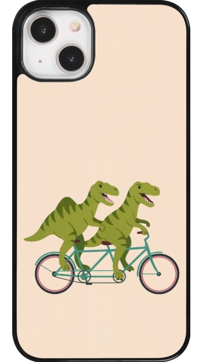 Coque iPhone 14 Plus - Dinosaurs on bikes 2026