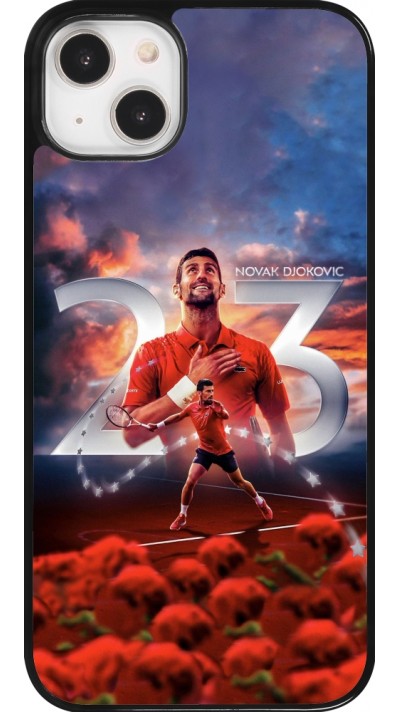 Coque iPhone 14 Plus - Djokovic 23 Grand Slam