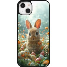 Coque iPhone 14 Plus - Easter 2026 Rabbit in the garden