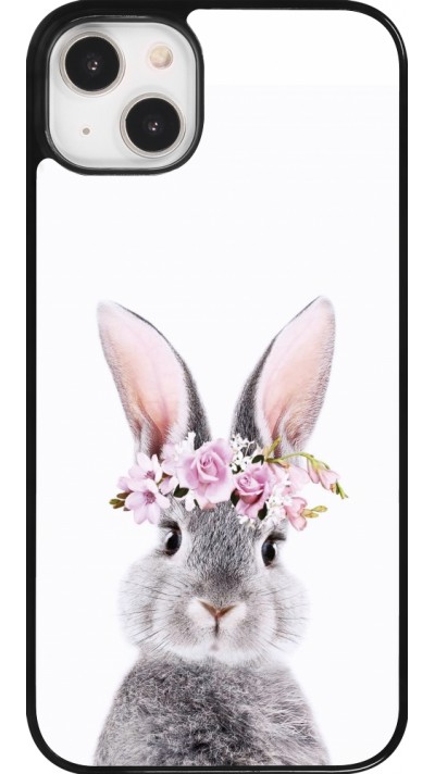Coque iPhone 14 Plus - Easter 2023 flower bunny