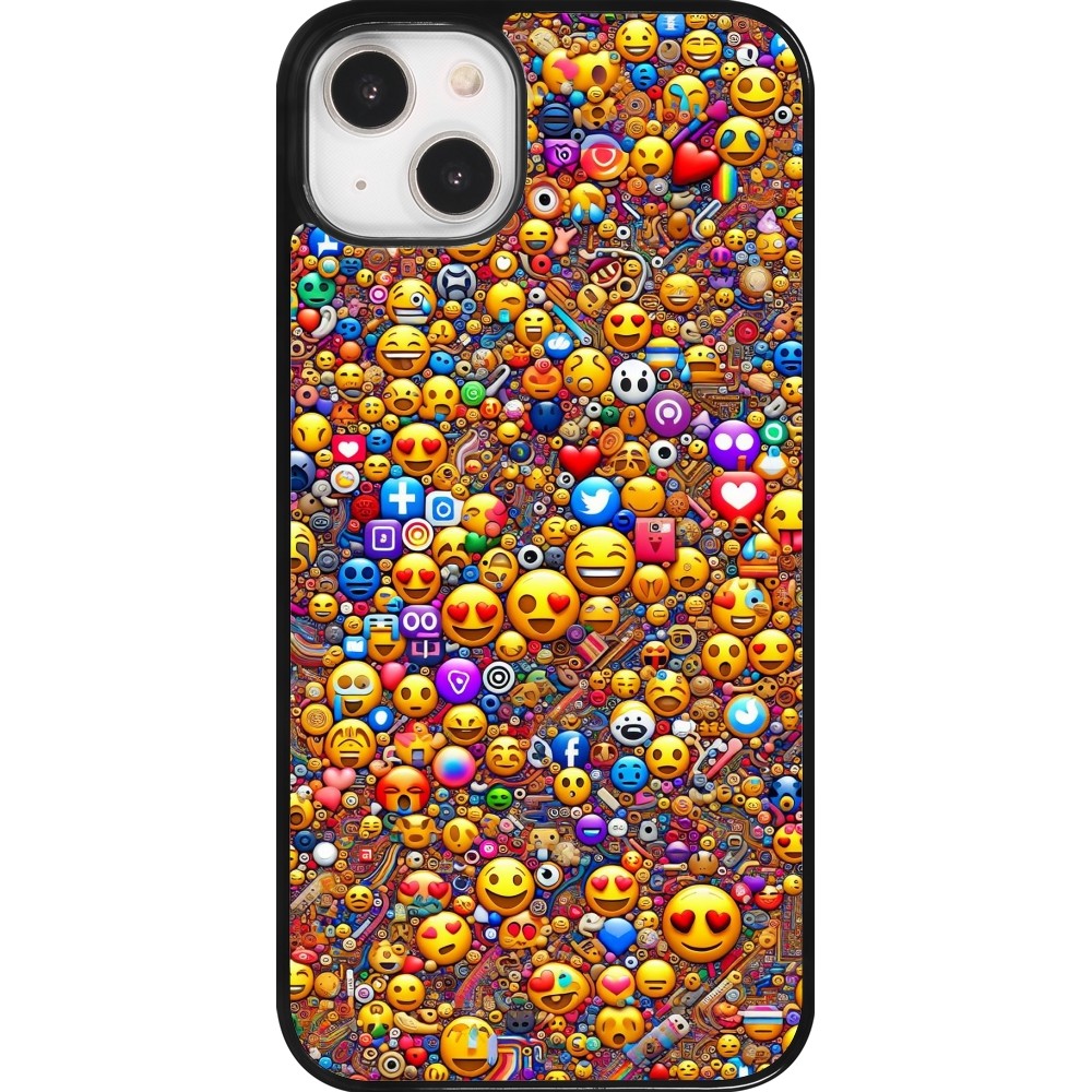 Coque iPhone 14 Plus - Emoji mixed