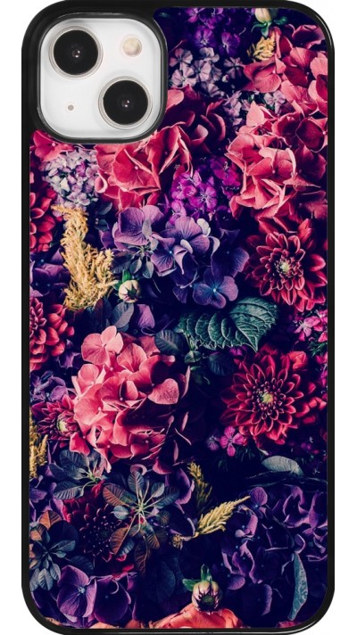 iPhone 14 Plus Case Hülle - Flowers Dark