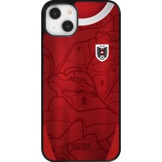 Coque iPhone 14 Plus - Maillot de football Autriche personnalisable