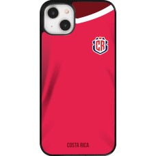 Coque iPhone 14 Plus - Maillot de football Costa Rica 2022 personnalisable