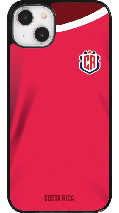 Coque iPhone 14 Plus - Maillot de football Costa Rica 2022 personnalisable