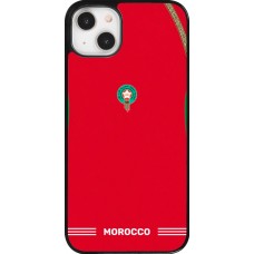 Coque iPhone 14 Plus - Maillot de football Maroc 2026 personnalisable