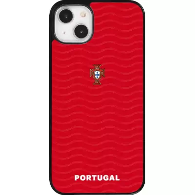 iPhone 14 Plus Case Hülle - Portugal 2026 personalisierbares Fussballtrikot