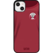 Coque iPhone 14 Plus - Maillot de football Qatar 2022 personnalisable