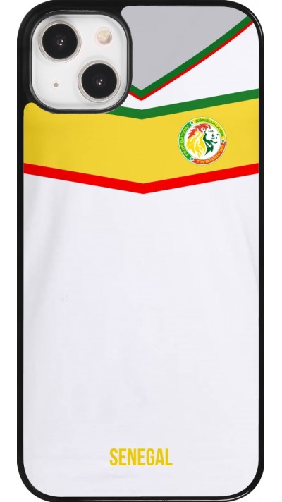 Coque iPhone 14 Plus - Maillot de football Senegal 2022 personnalisable