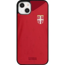 iPhone 14 Plus Case Hülle - Serbien 2022 personalisierbares Fussballtrikot