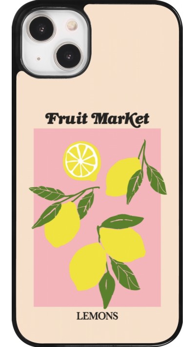 Coque iPhone 14 Plus - Fruit market lemons 2026