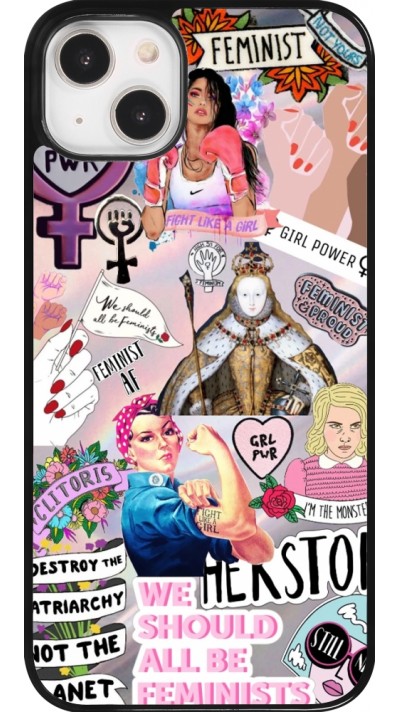 Coque iPhone 14 Plus - Girl Power Collage