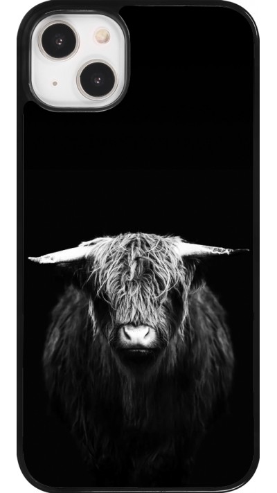 Coque iPhone 14 Plus - Highland calf black