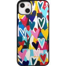 iPhone 14 Plus Case Hülle - Joyful Hearts