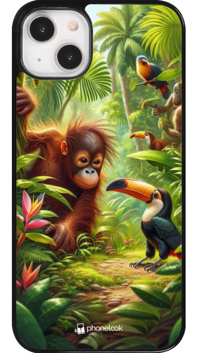 Coque iPhone 14 Plus - Jungle Tropicale Tayrona