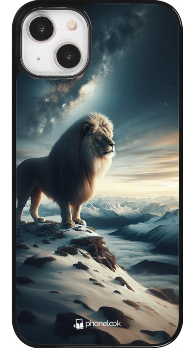 Coque iPhone 14 Plus - Le lion blanc