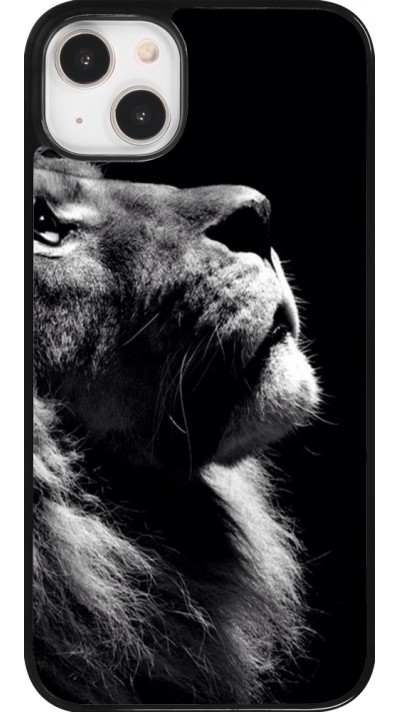 Coque iPhone 14 Plus - Lion looking up