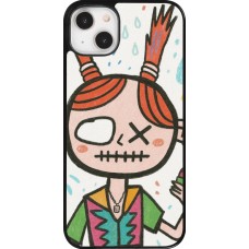 iPhone 14 Plus Case Hülle - Little Girl Sketch