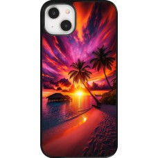 Coque iPhone 14 Plus - Maldives Dusk Bliss