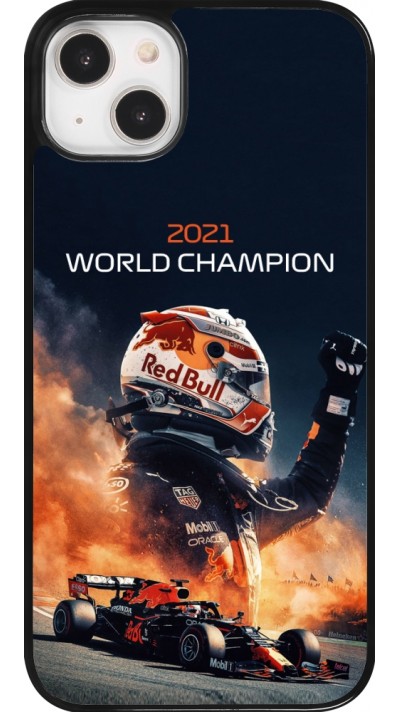 Coque iPhone 14 Plus - Max Verstappen 2021 World Champion