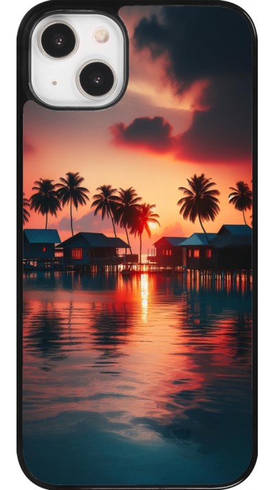 Coque iPhone 14 Plus - Paradis Maldives
