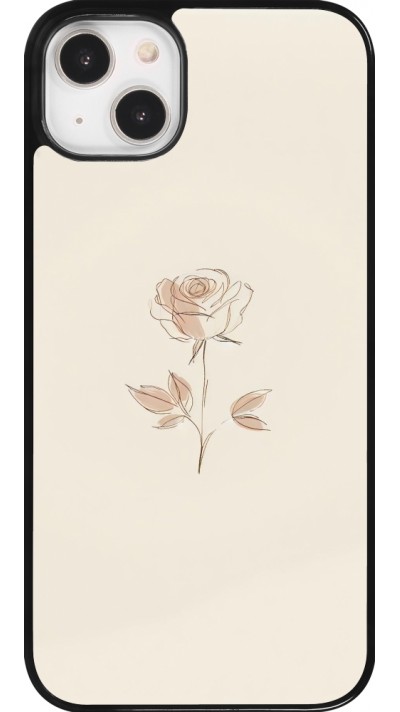 iPhone 14 Plus Case Hülle - Rosa Sand Minimalistisch