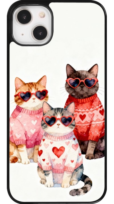 iPhone 14 Plus Case Hülle - Saint Valentines Day 26 Cat Love