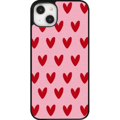 iPhone 14 Plus Case Hülle - Saint Valentines Day 26 Pattern heart
