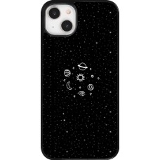Coque iPhone 14 Plus - Space Doodle