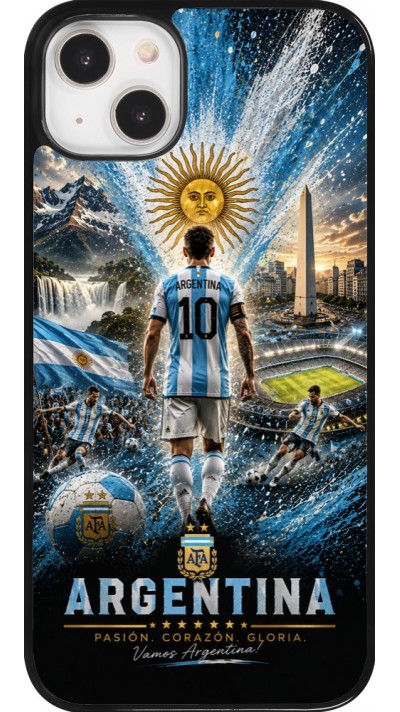iPhone 14 Plus Case Hülle - Fussball Argentinien splash 2026