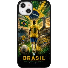 Coque iPhone 14 Plus - Football Brésil splash 2026