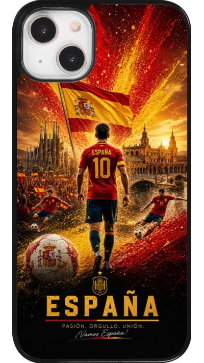 iPhone 14 Plus Case Hülle - Fussball Espanien splash 2026
