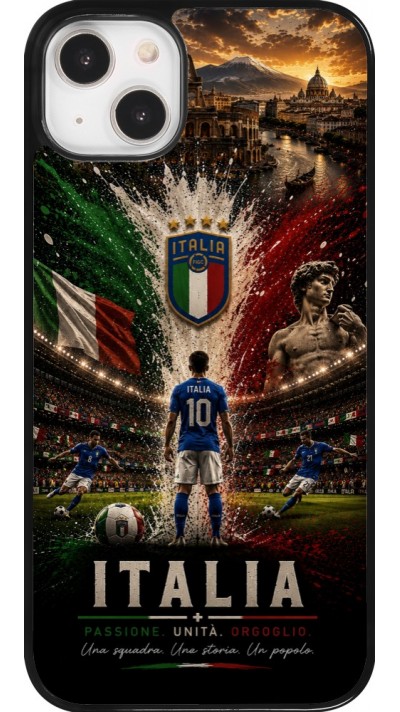 iPhone 14 Plus Case Hülle - Fussball Italien splash 2026