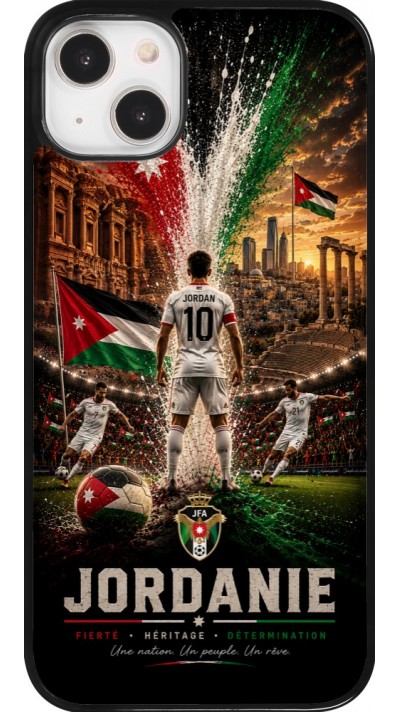 iPhone 14 Plus Case Hülle - Fussball Jordanien splash 2026