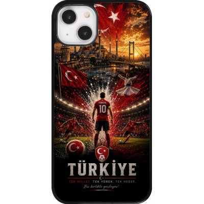 Coque iPhone 14 Plus - Football Turquie splash 2026