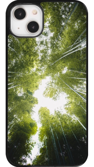 Coque iPhone 14 Plus - Spring 23 forest blue sky