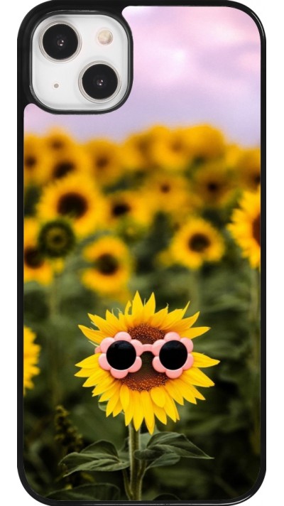 iPhone 14 Plus Case Hülle - Sunflower with glasses Spring 2026