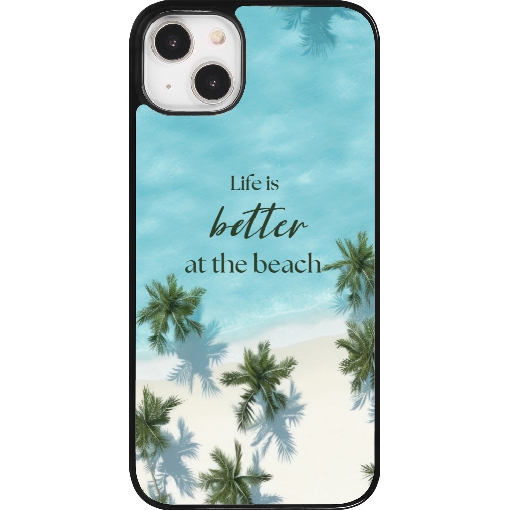 iPhone 14 Plus Case Hülle - Summer 2025 Life is better at the beach
