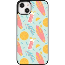 Coque iPhone 14 Plus - Summer 2025 Pattern citron