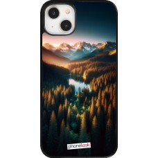 iPhone 14 Plus Case Hülle - Sonnenuntergang Waldsee
