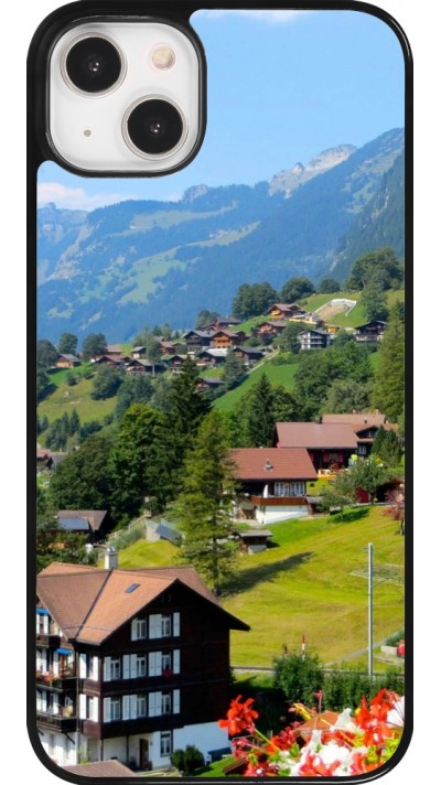 iPhone 14 Plus Case Hülle -  Nationalfeiertag Schweiz Landschaft